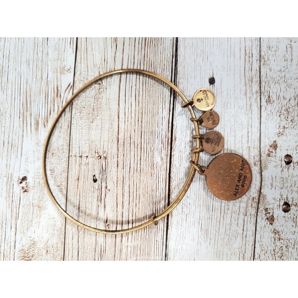 Alex & Ani silver tone MOM bracelet Mother's Day adjustable charms - Picture 4 of 5